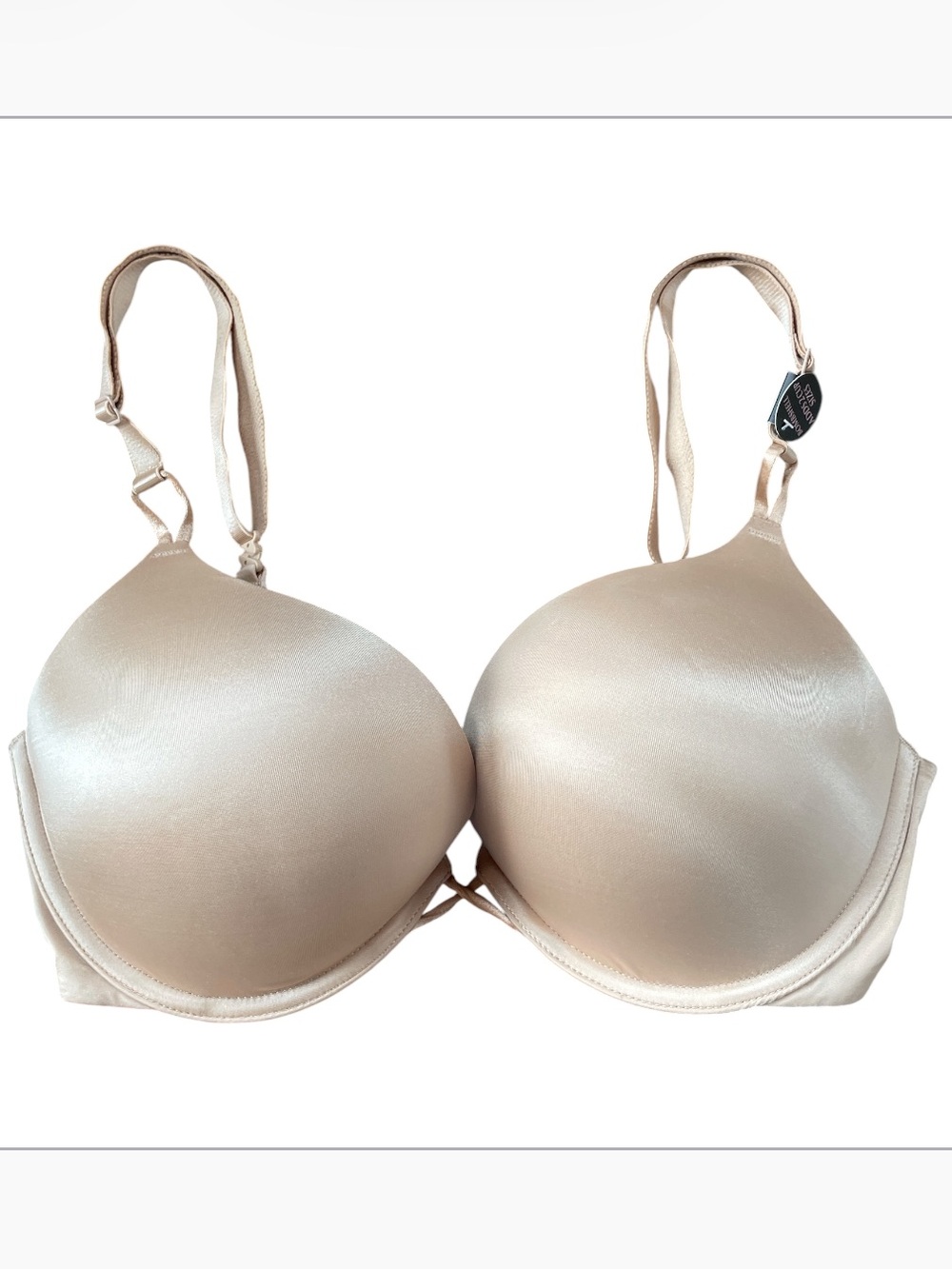 Victoria Secret bombshell padded 34D bra NWT plunge push up